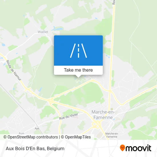 Aux Bois D'En Bas map