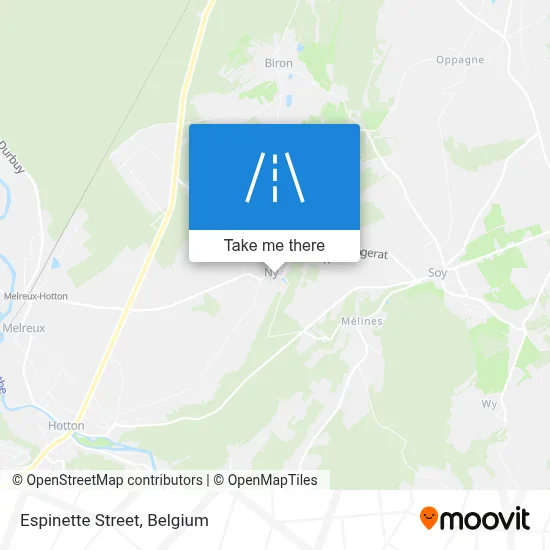 Espinette Street map