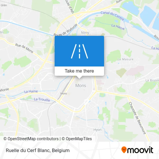 White Deer Alley map