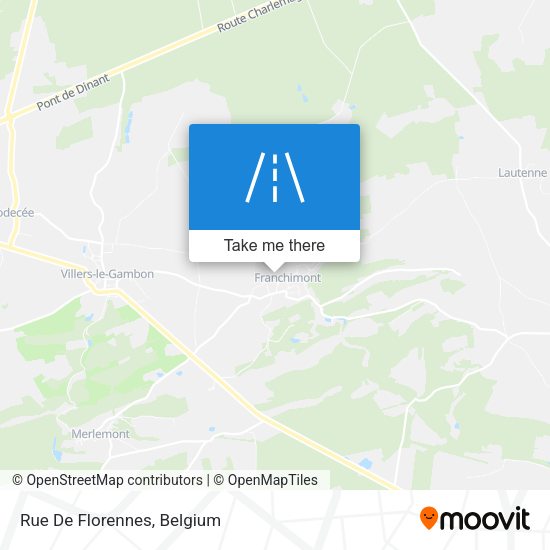 Rue De Florennes plan