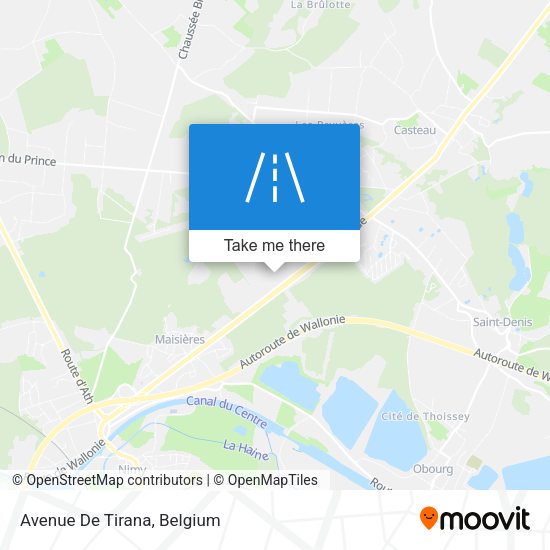 Avenue De Tirana plan