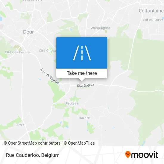 Cauderloo Street map