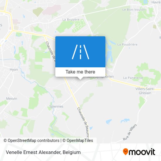 Venelle Ernest Alexander map