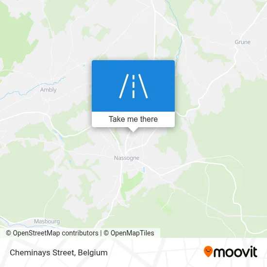 Cheminays Street map
