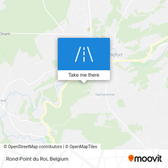 Rond-Point du Roi plan