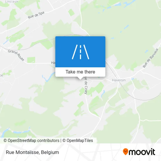 Montaïsse Street map