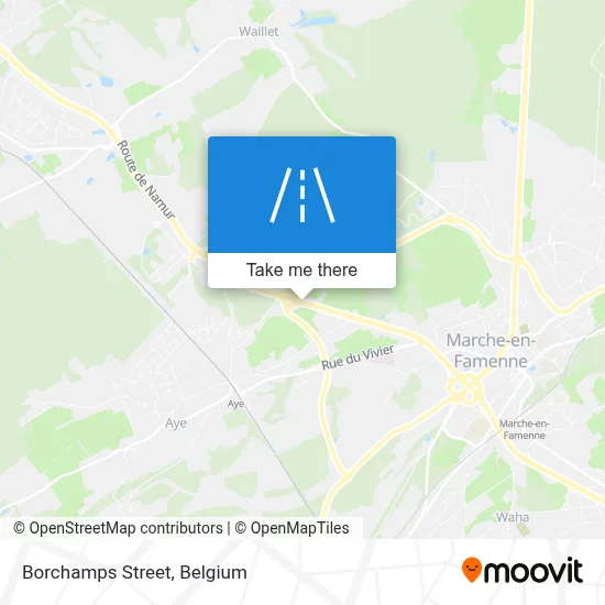 Borchamps Street map