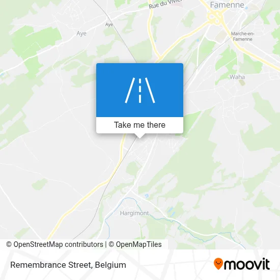 Remembrance Street map