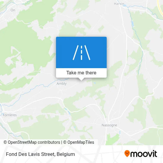 Fond Des Lavis Street map