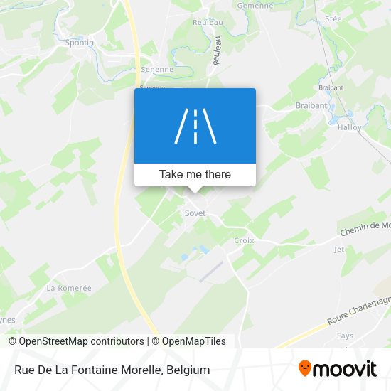 Rue De La Fontaine Morelle map