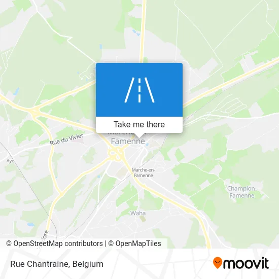 Chantraine Street map