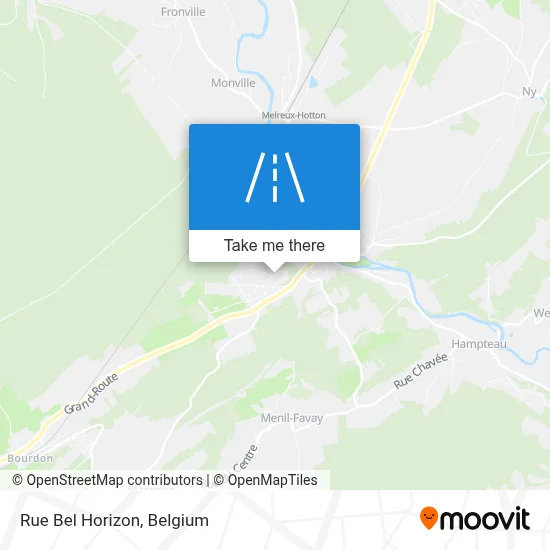 Rue Bel Horizon map