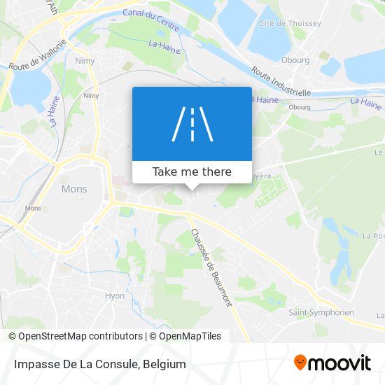 Impasse De La Consule map