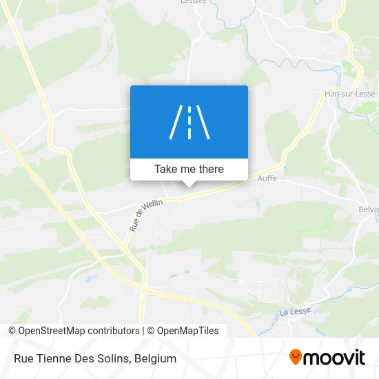 Rue Tienne Des Solins map