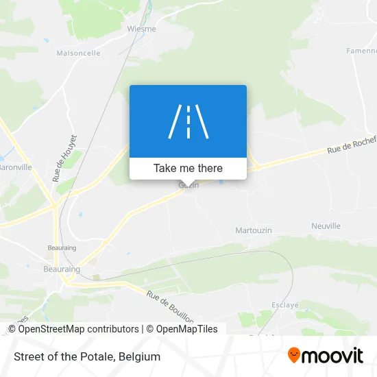 Street of the Potale map