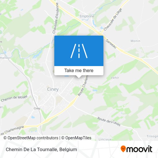 Chemin De La Tournalle plan