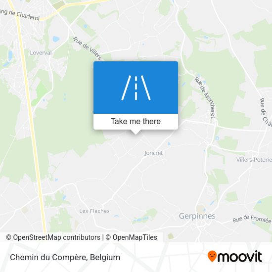 Chemin du Compère plan