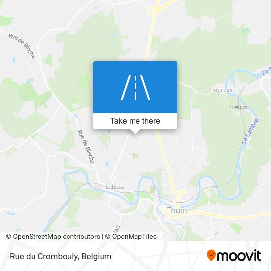 Rue du Crombouly plan