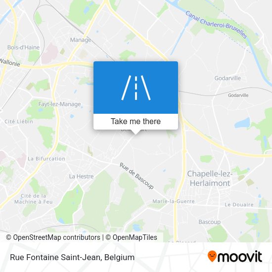 Rue Fontaine Saint-Jean map