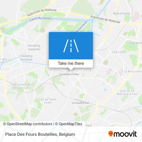 Place Des Fours Bouteilles map