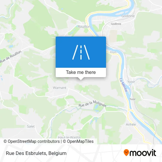 Esbrulets Street map