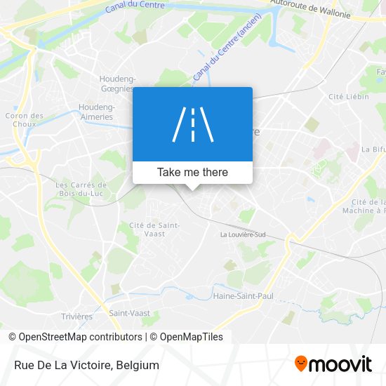 Rue De La Victoire plan