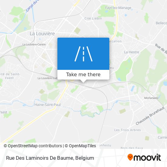 Rue Des Laminoirs De Baume map