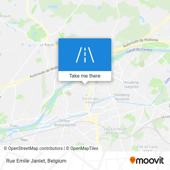 Emile Janlet Street map