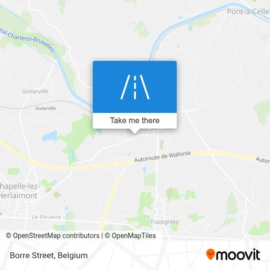 Borre Street map