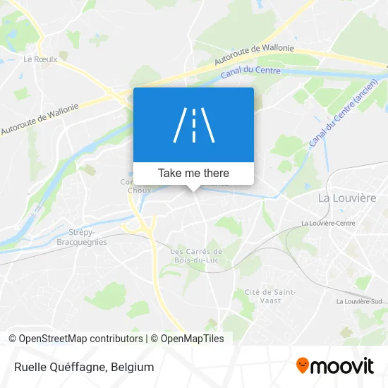 Quéffagne Alley map