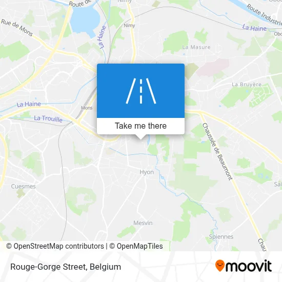 Rouge-Gorge Street map