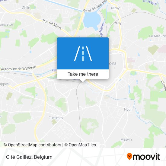 Cité Gaillez plan