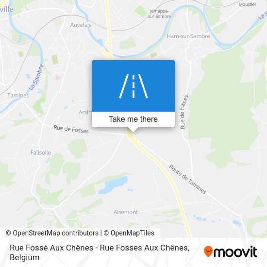 Rue Fossé Aux Chênes - Rue Fosses Aux Chênes plan