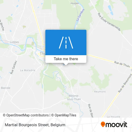 Martial Bourgeois Street map