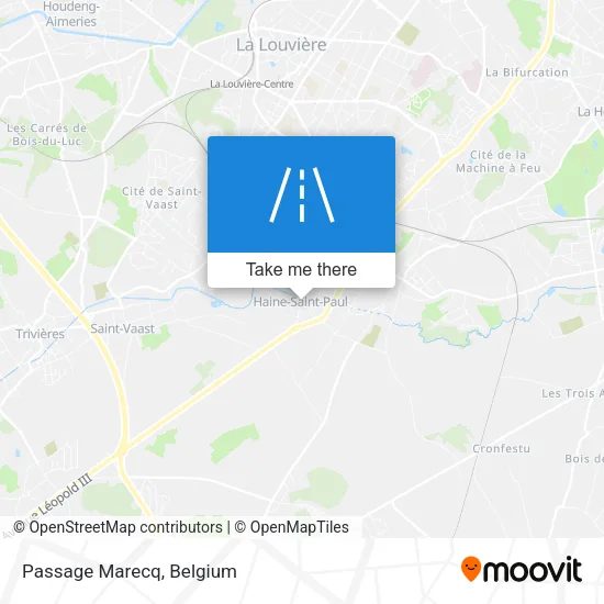 Passage Marecq map
