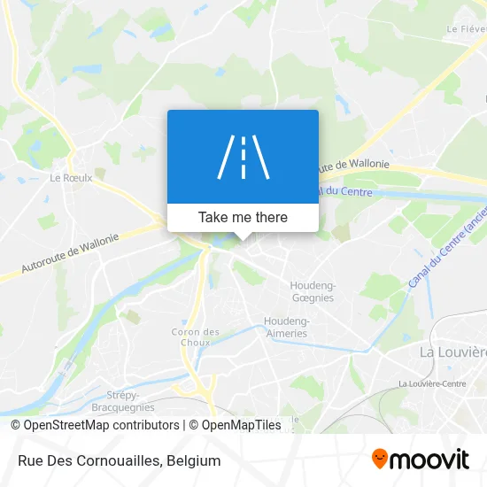 Rue Des Cornouailles map