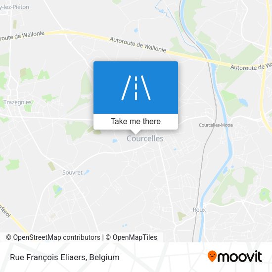 Rue François Eliaers map