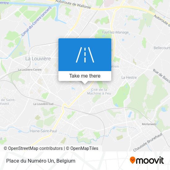 Place du Numéro Un map