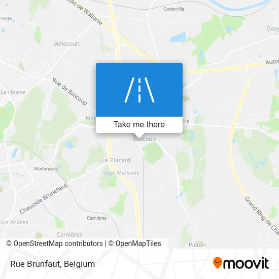 Brunfaut Street map