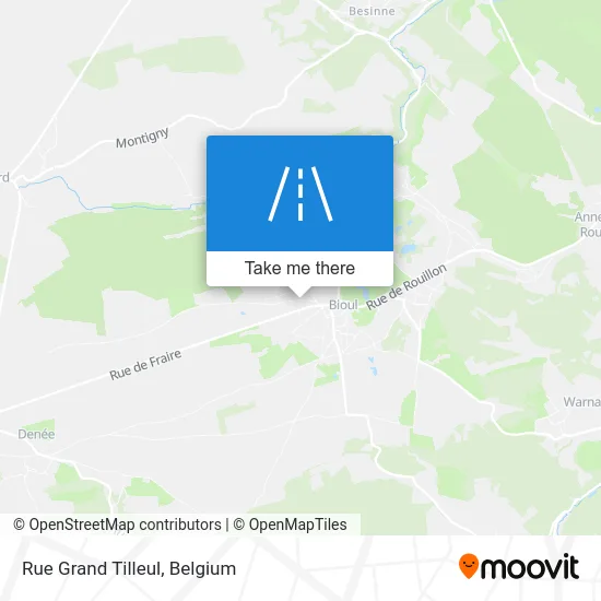 Grand Tilleul Street map