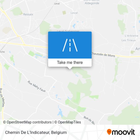 Chemin De L'Indicateur plan