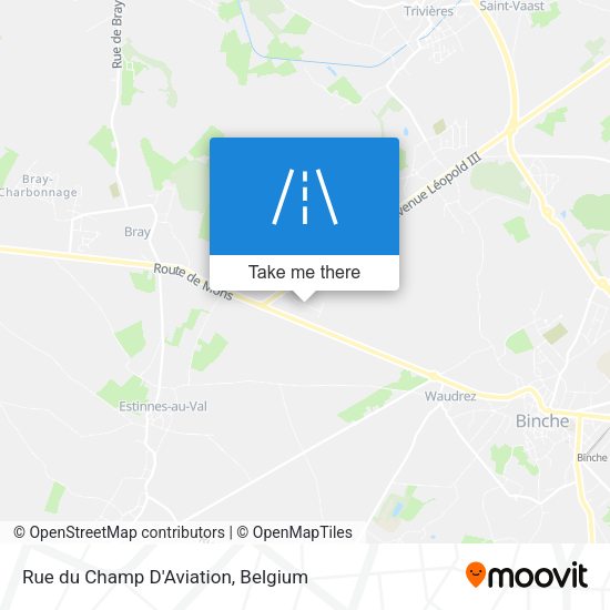 Rue du Champ D'Aviation map