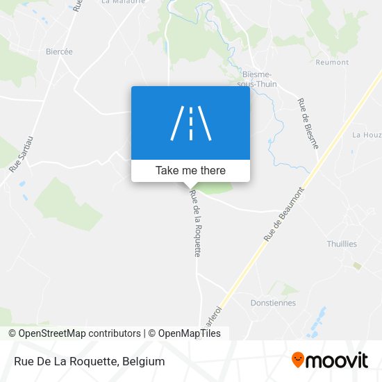 Rue De La Roquette plan