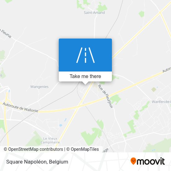 Square Napoléon plan
