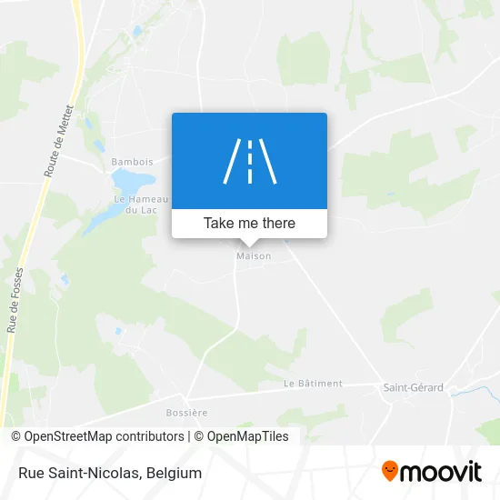 Saint Nicholas Street map