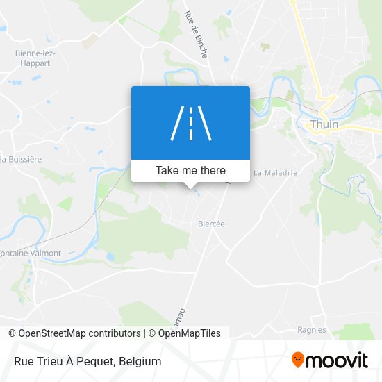 Rue Trieu À Pequet plan