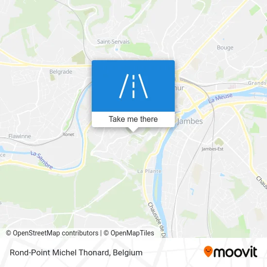 Michel Thonard Roundabout map