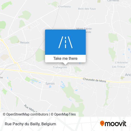 Rue Pachy du Bailly plan