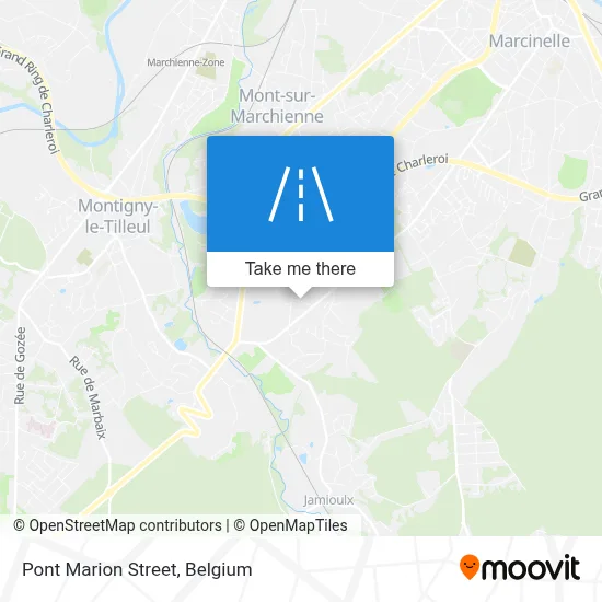 Pont Marion Street map