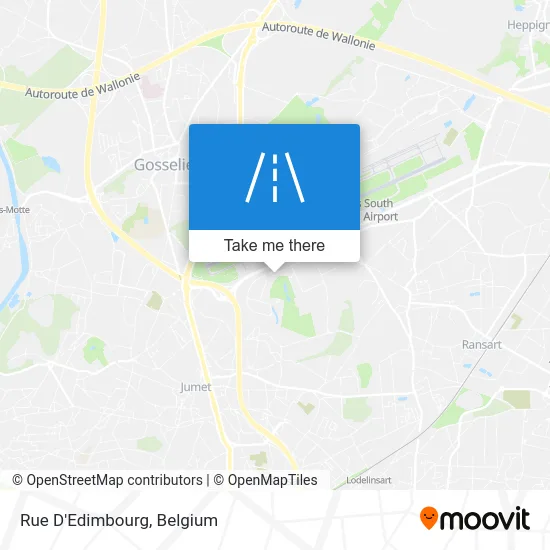 Edinburgh Street map